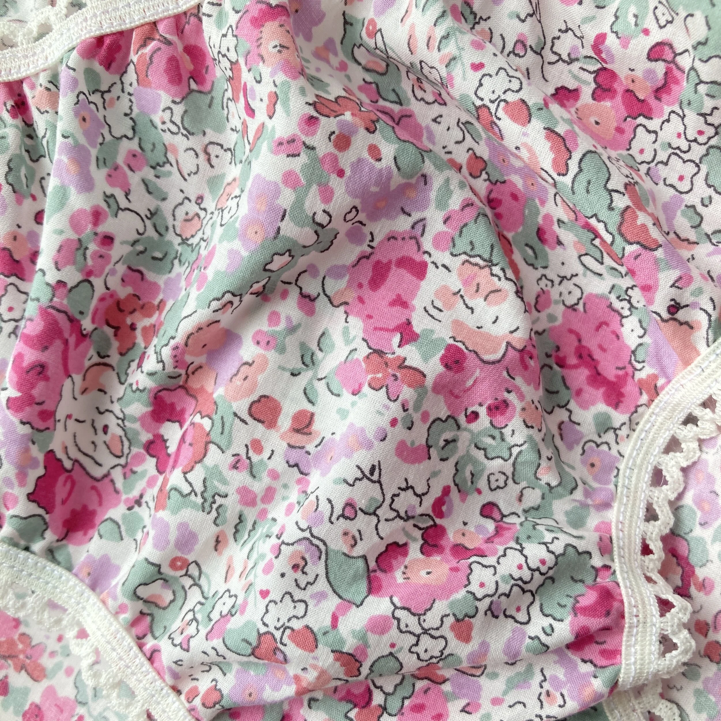 Liberty Knickers Pink Claire Aude — Teazle Handmade